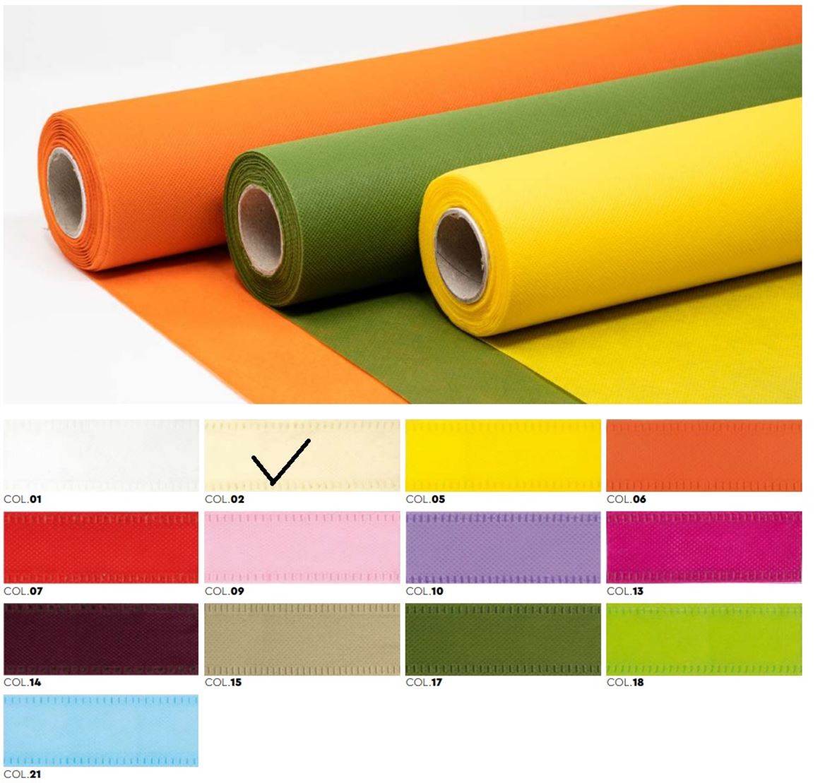 Rotolo Bob. Tnt Mm800x20mt Avorio (02)