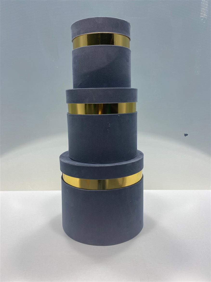 Box. Velvet Tris Grey