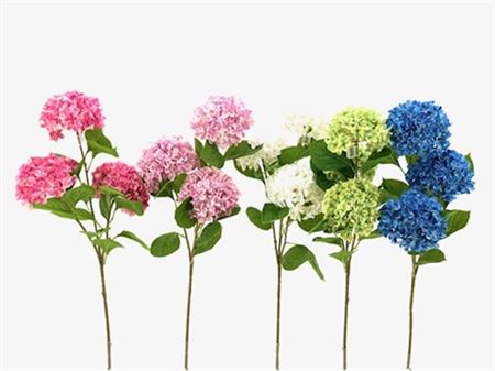 Art. Ramo Hydrangea Spray X3 100cm - Hot Pink