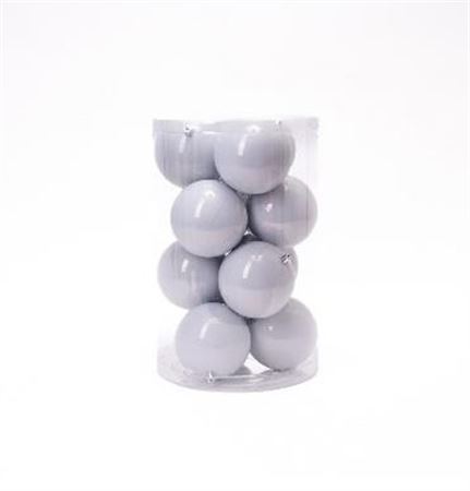.xmas. Box 2 Sfere D.12cm - Bianco