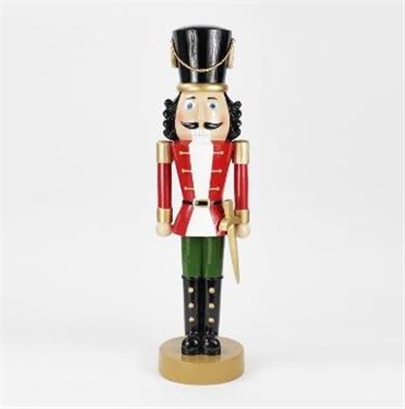 .xmas. Schiaccianoci 64cm Rosso Verde