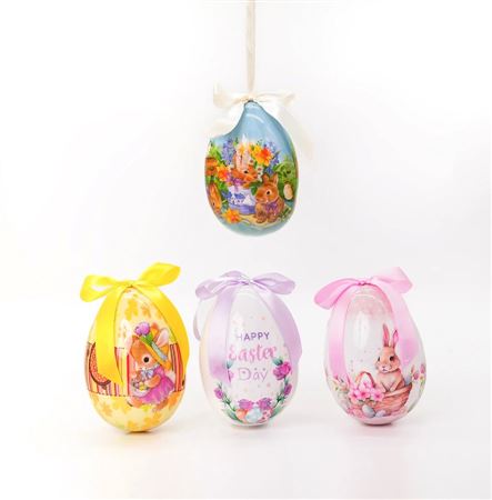 Pasqua. Uova 7.5cm Mix Color