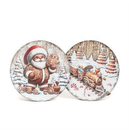 .xmas. Sottopiatto D.33cm Candy Assortiti