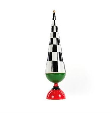 .xmas. Albero Scacchi Metal 55cm