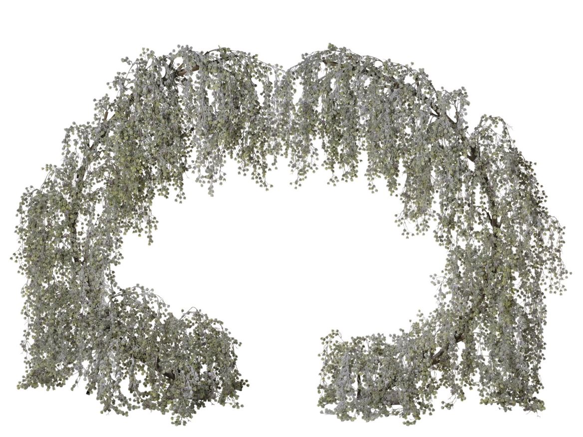 .xmas. Arco Pino 2pz Con Pigne 230cm