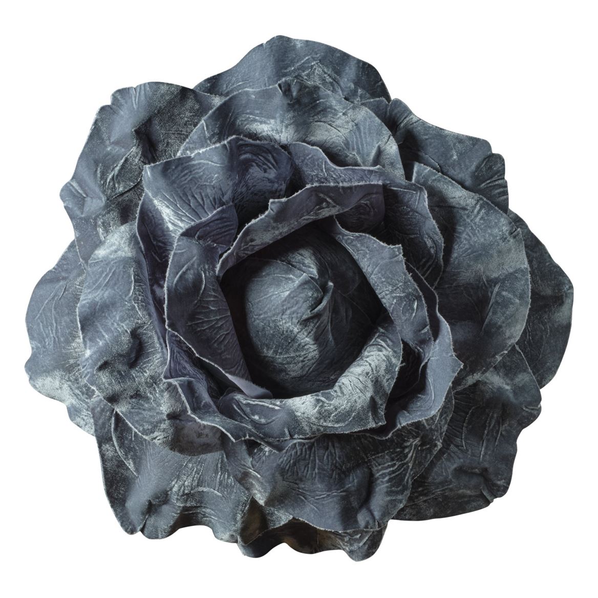 Art. Testa Rosa Velluto 75x75x36cm - Blue