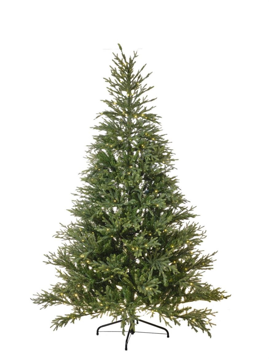 .xmas. Albero Cortina H.210 Cm 460 Luci