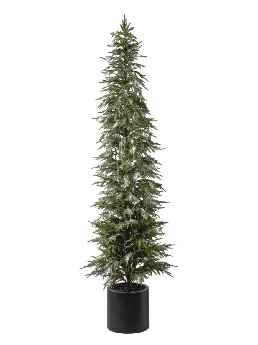 .xmas. Albero Pino Con Vaso H.244 Cm - Green