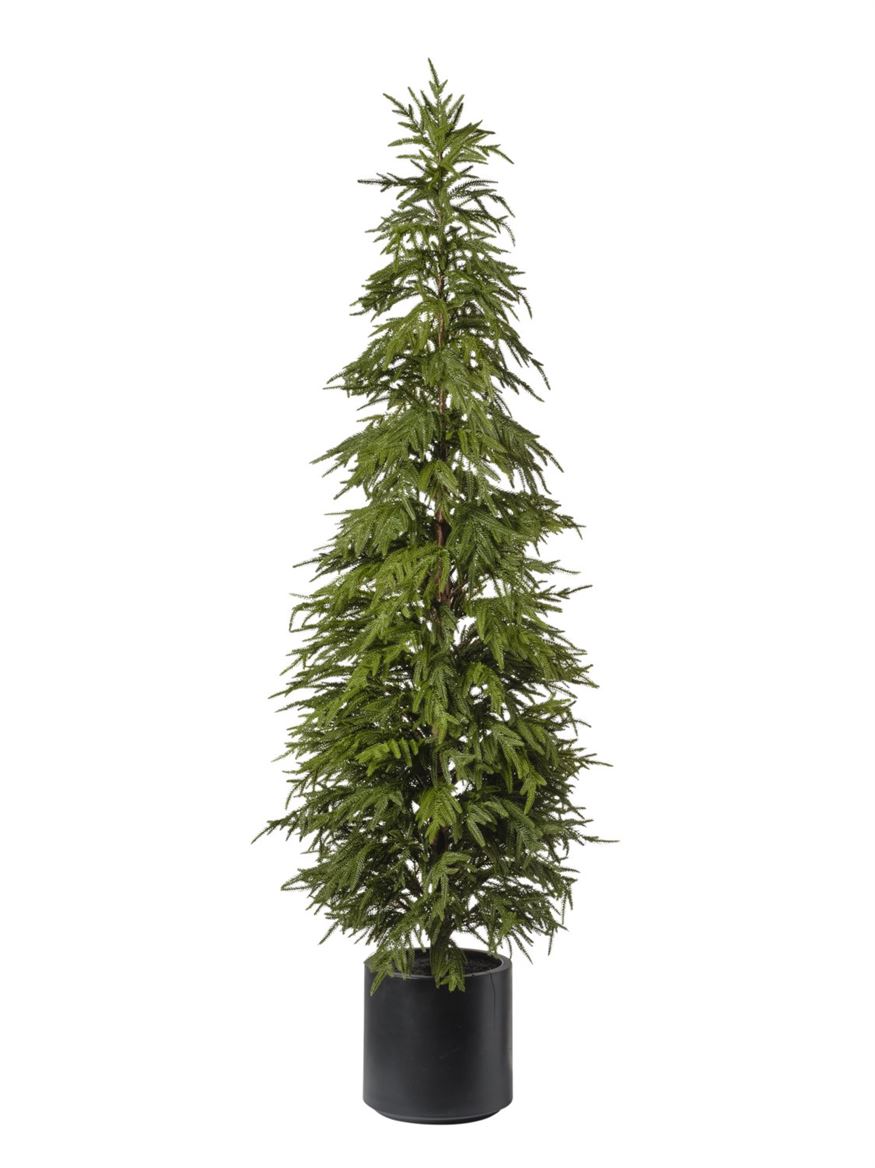 .xmas. Albero Pino Con Vaso H.183 Cm - Green