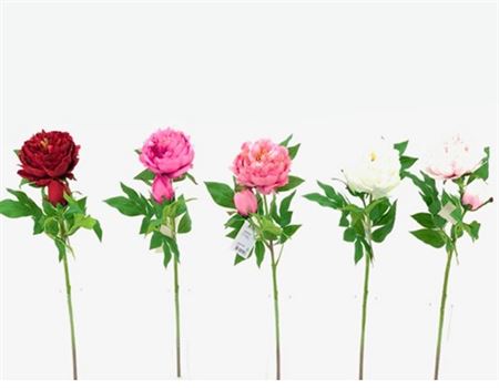 Art. Ramo Peonia 61cm - Red