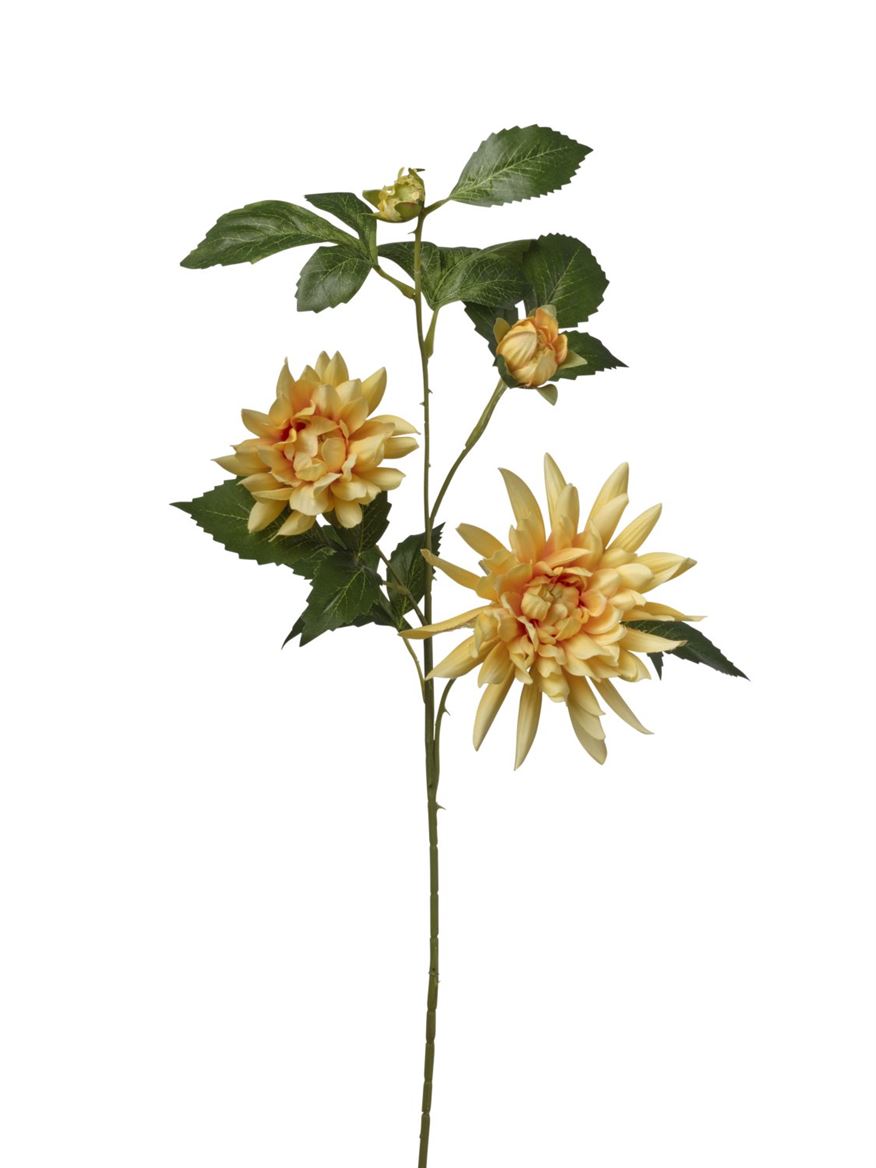Art. Ramo Dalia X4 Cm80 Yellow