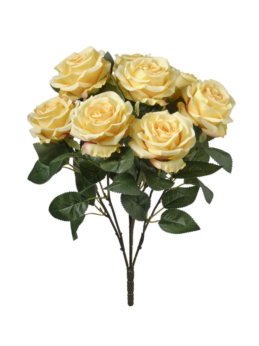 Art. Mazzo Rose Cm50 Yellow