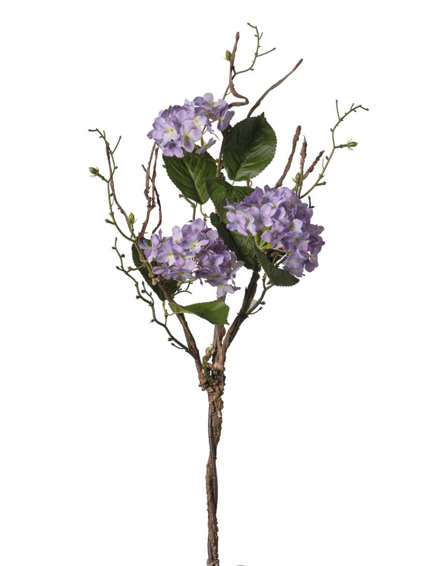 Art. Ramo Ortensia Cm90 - Lilac