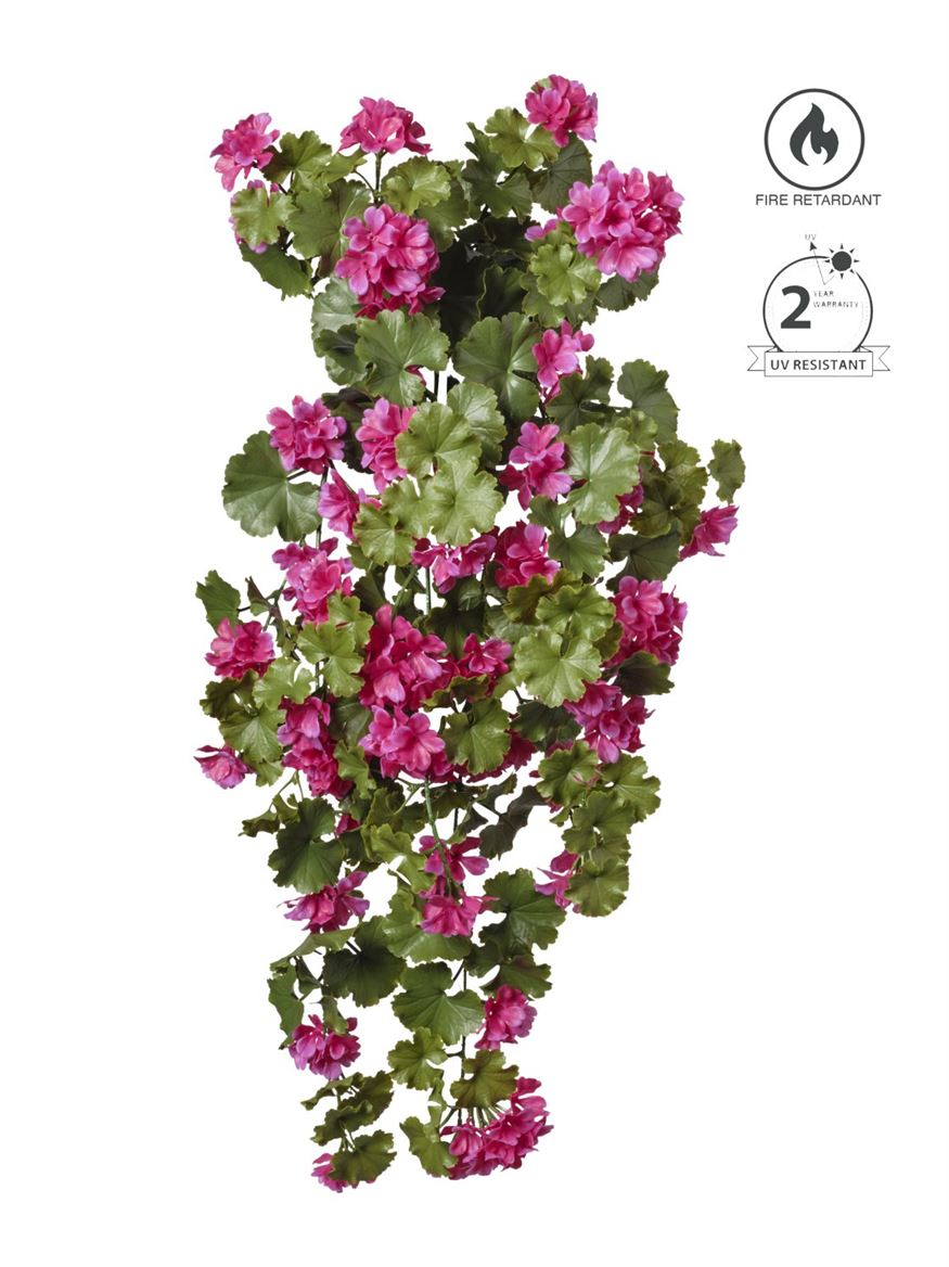 Art. Cadente Geranio 89cm - Fuchsia