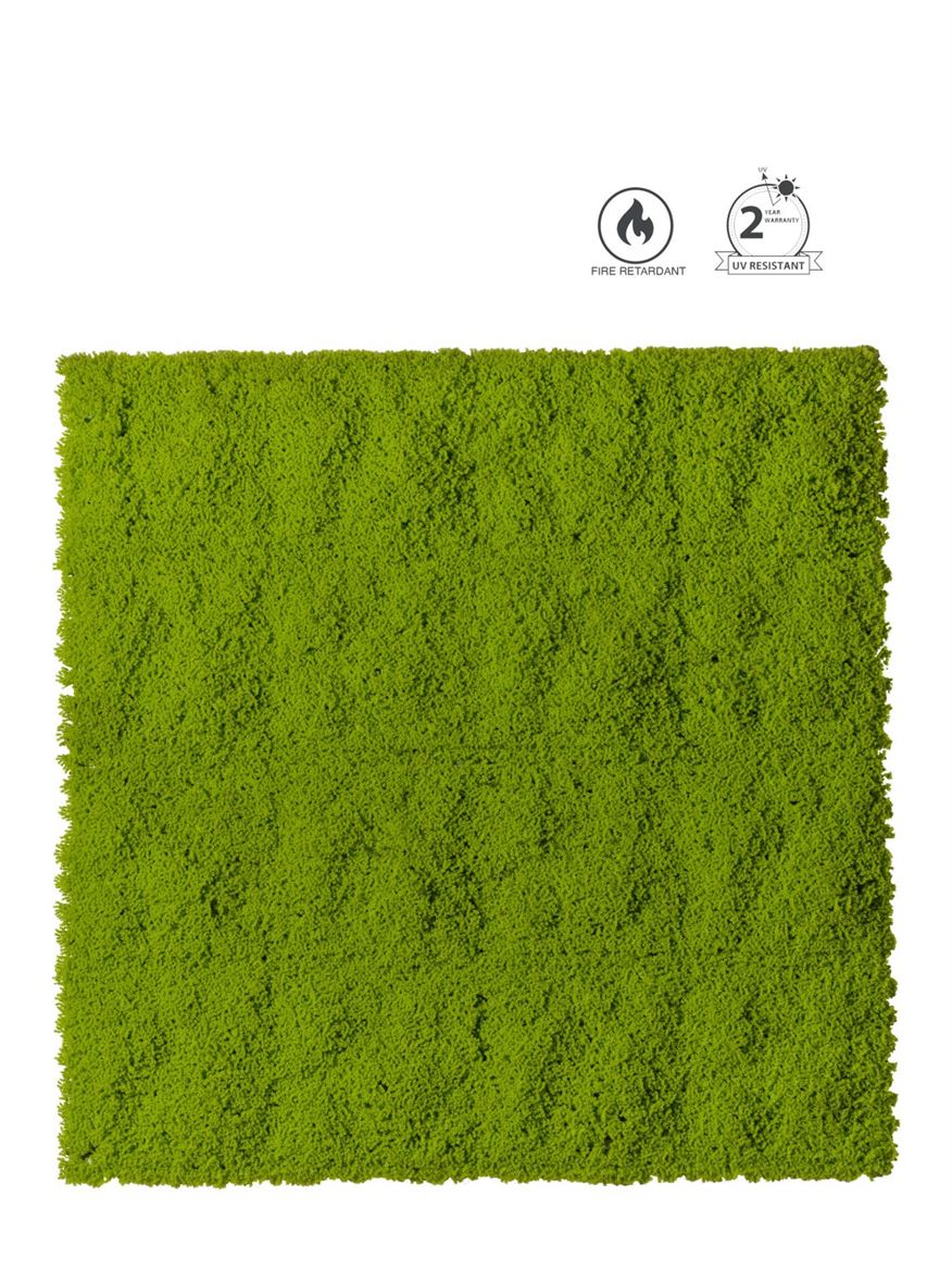Art. Tappeto Muschio Cm100x100 Lt.green