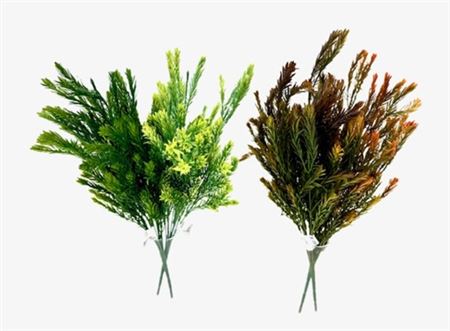 Art. Mazzo V Exotic Bush X10 48cm - Cream Gree