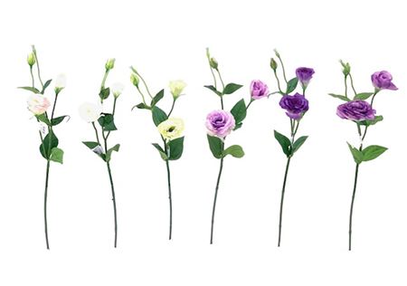 Art. Ramo Lisianthus 67cm - Lavender Blue
