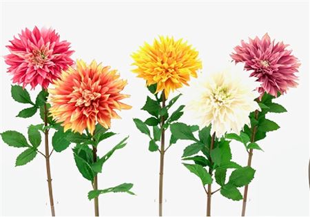 Art. Ramo Dahlia 96cm - White