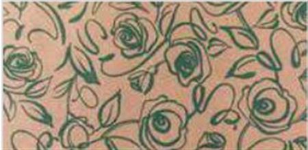 Rotolo Bob. Paper Rose Verde Cm80 X 25m
