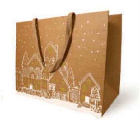 .xmas. Buste Sylvestre 25x10h22cm 10pz - Natural