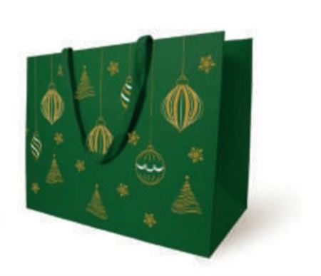 .xmas. Buste Eclatant 25x10h22cm 10pz - Verde