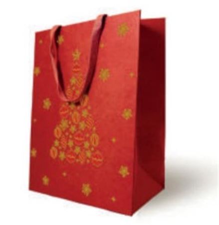 .xmas. Buste Veillèe 25x13h33cm 10pz - Red