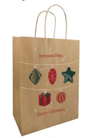 .xmas. Buste Parure Medium 26x12h32 50pz - Natur.