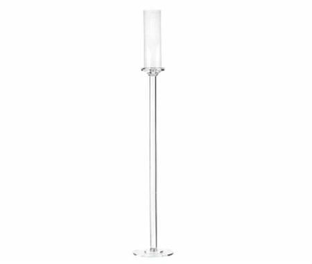Wedd. Candelabro D12h70cm - Trasparente
