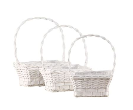 Cesti Caspò. Vimini Tris P25x15h14-37gr.34x25h15-4