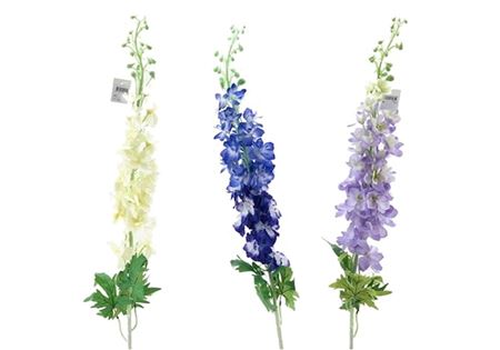Art. Ramo Delphinium Stem - Lavender