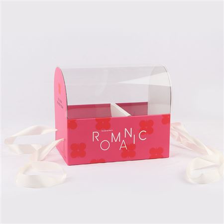 Sv. Borsetta Plastic Red 26x16x22cm - 10p