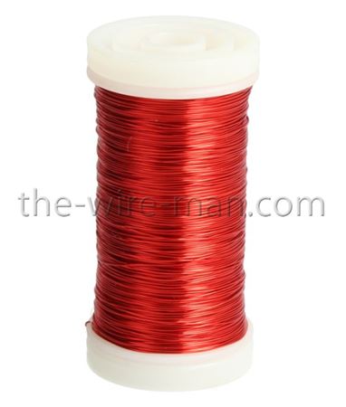Flory. Filo Laccato Rosso 19 - 0.3mm160m -100g