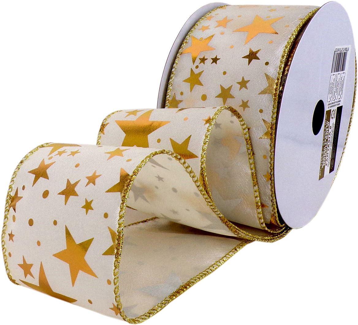 .xmas. Nastri Nordic Gold Mm63 X 10m - Fantasia 8