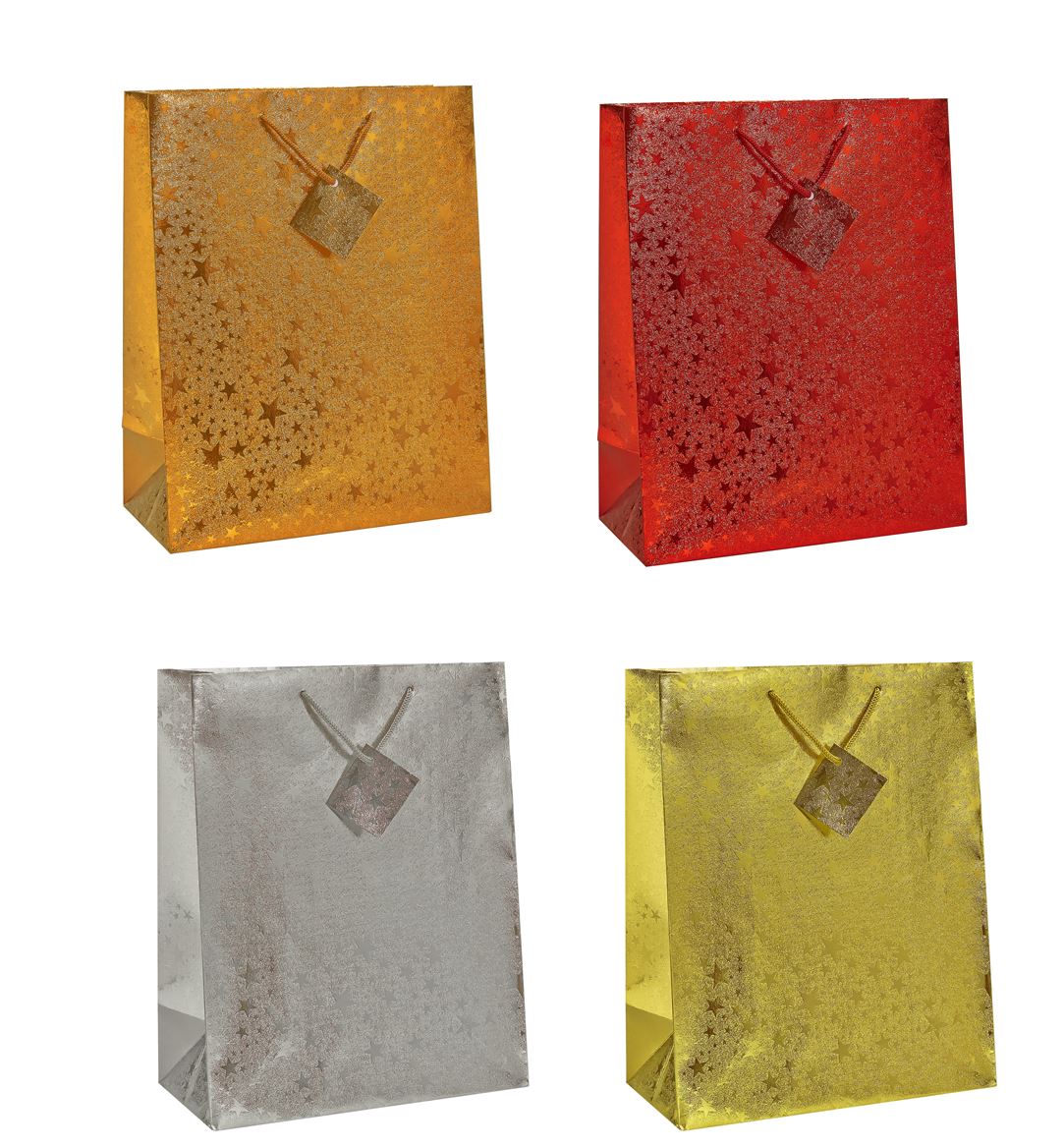 .xmas. Buste Pepita Large 26x13x32cm 4col- 18pz