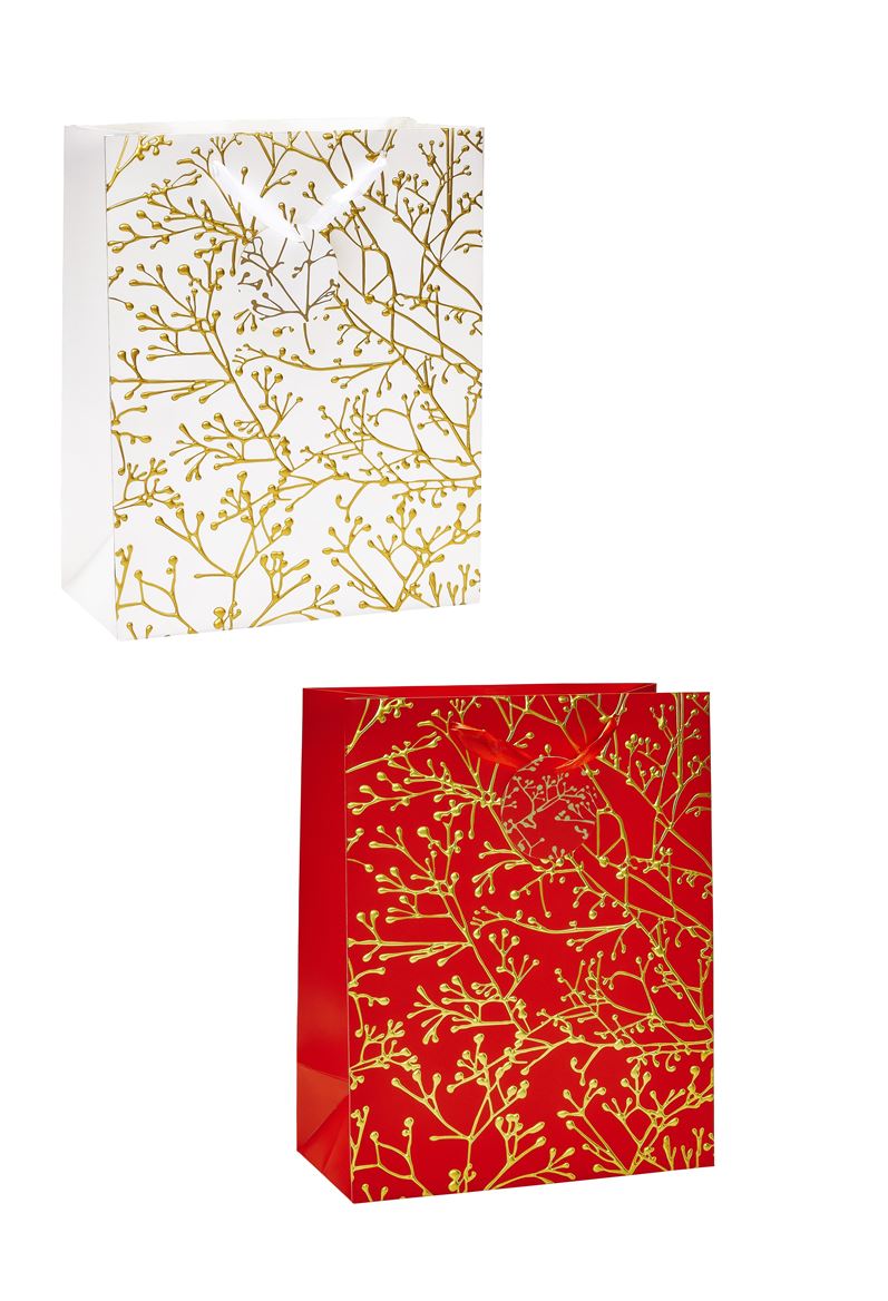 .xmas. Buste Vischio Large 26x13x32.5cm 2 Col- 9pz