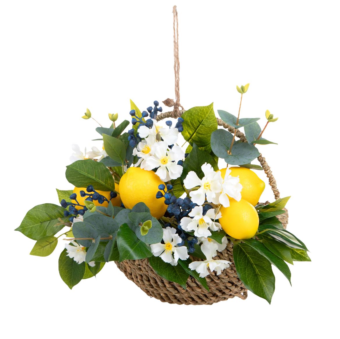 Art. Cesti Limoni E Brumus Da App. 35xh.26cm