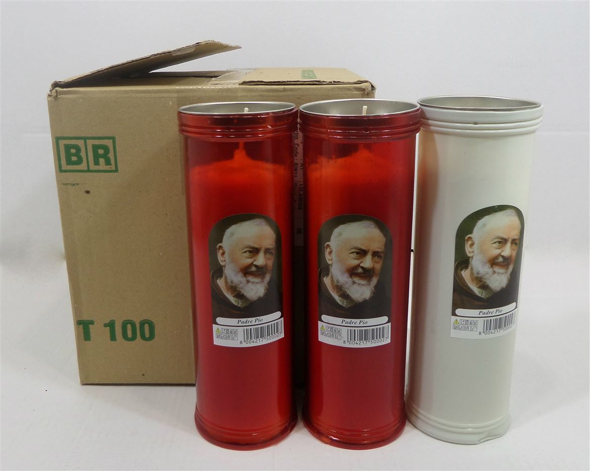 Candele. Lumino T100 Rosso
