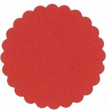Paper. Margherite D.85cm Rosso - 50pz
