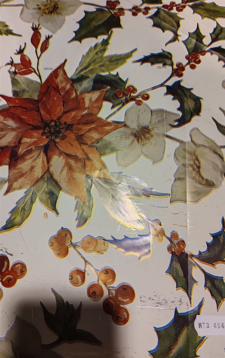 .xmas. Rotolo Bob. Cm100x25m Goffr. Stelle Natale