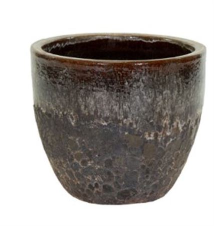 Vasi Ceramica. Ant 2tone Egg D38 H30cm - Vulcano
