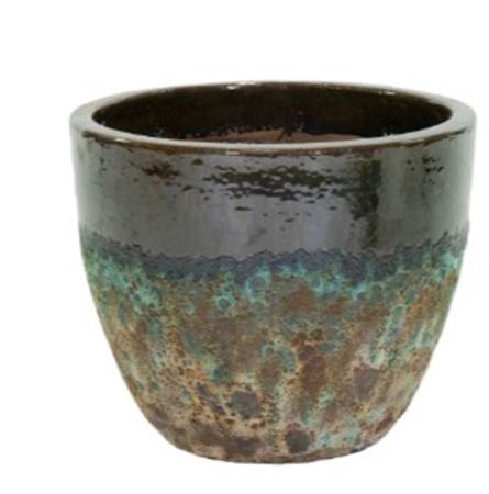 Vasi Ceramica. Ant 2tone Egg D38 H30cm - Jade