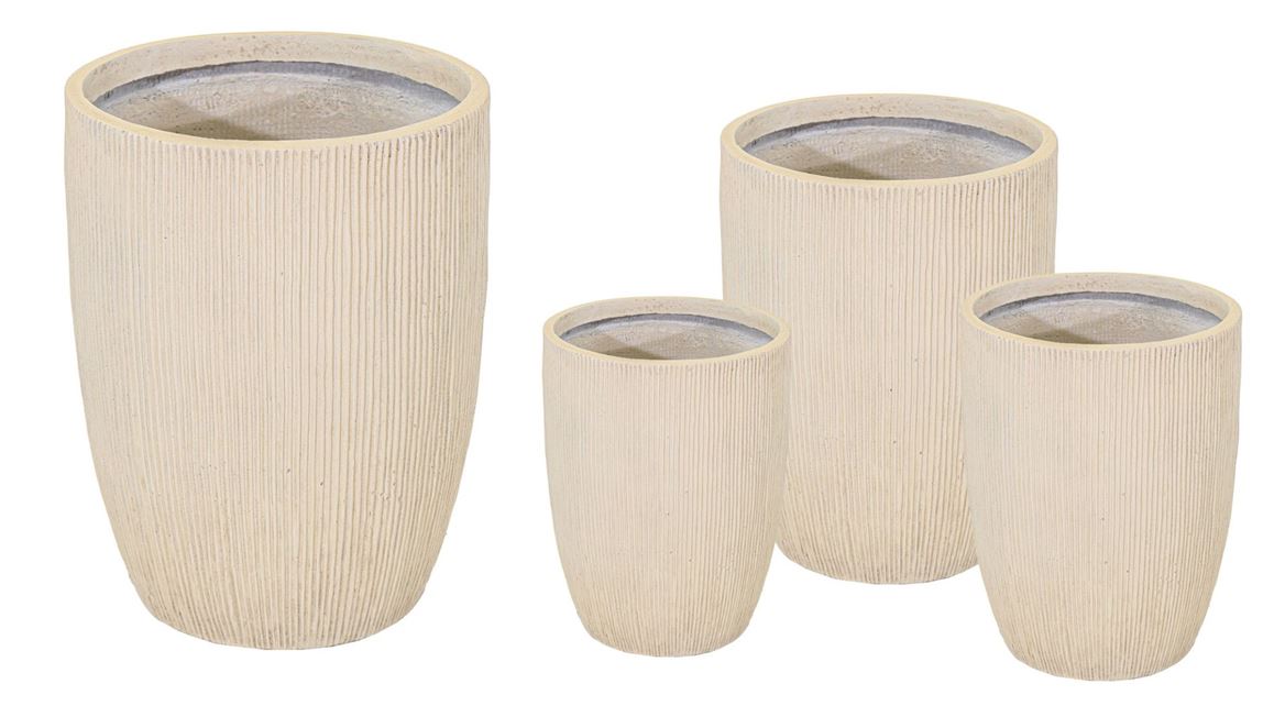 Vasi Ceramica. Nora Egg Pot High D28-36-42-50- 4pz