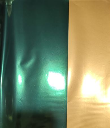 .xmas. Rotolo Bob. Cm100x25m Goffr. Verde/oro