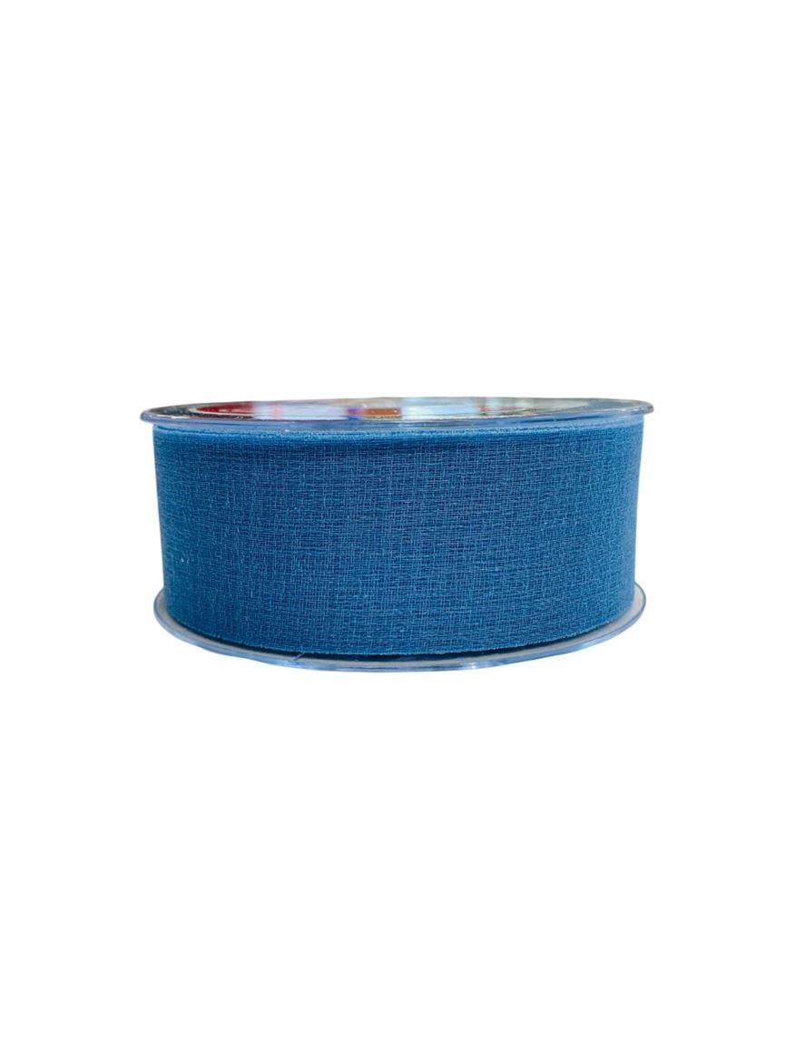 Nastri. Lino Mm40 X 25mt - Azzurro (21)