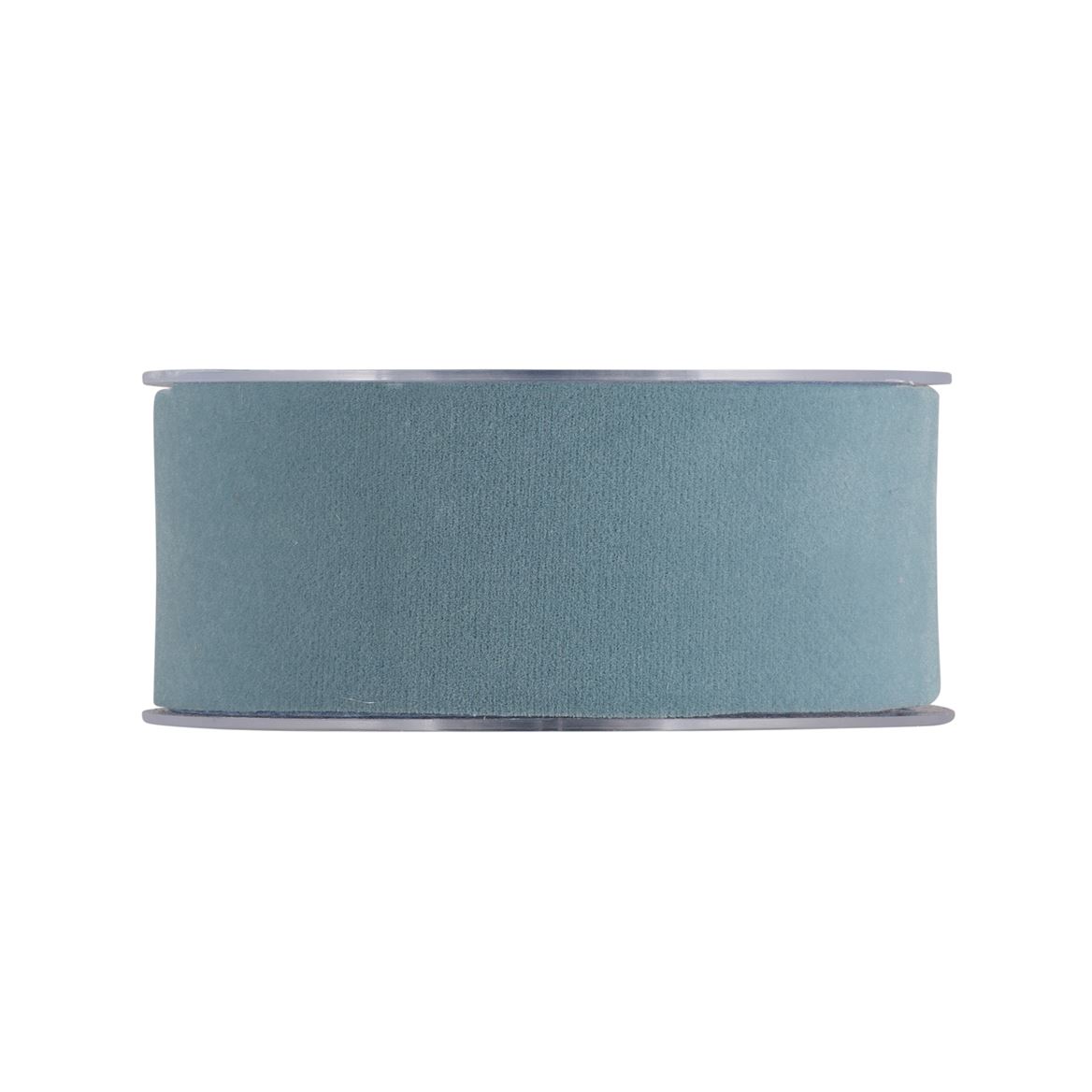 Nastri. Velluto 25x15mt - Azzurro (25)