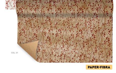 .xmas. Rotolo Bob. Paper-fibra Bacche Mm750x9mt
