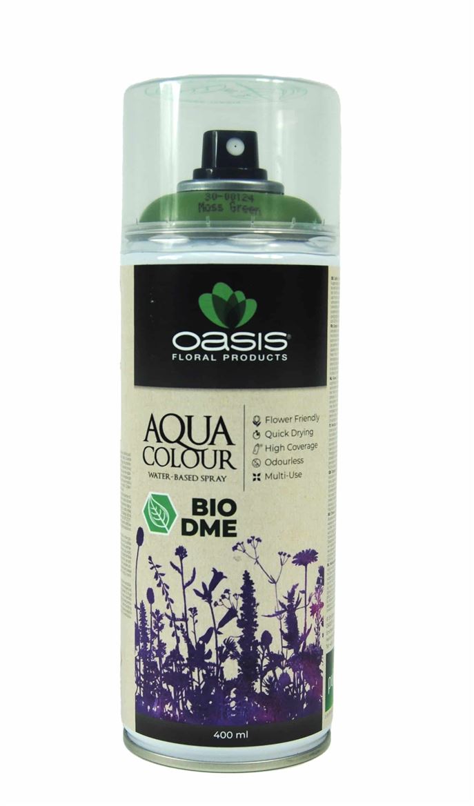 Flory. Oasis. Aqua Col.spray 400ml - Moss Green