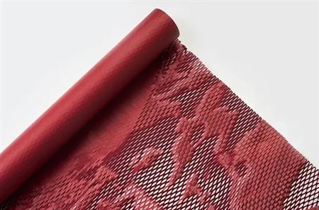 Rotolo Bob. Paper Nido D'ape 50cm X 25yard- Rosso