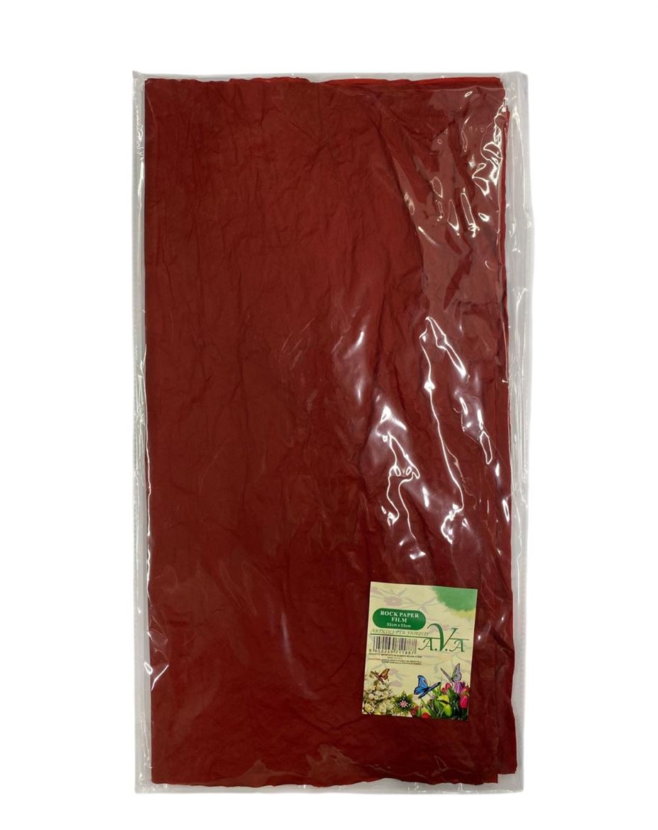Paper. Rock 53x53cm 5pz - Rosso