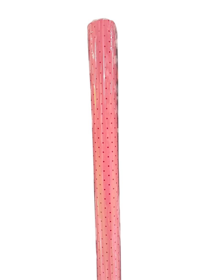 Rotolo Bob. Cartopack Pois 1x25m - Rosa